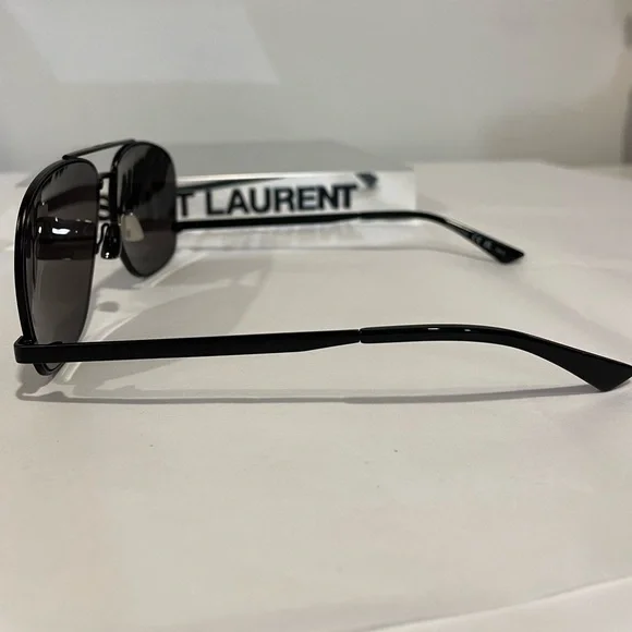 SAINT LAURENT SL 653 LEON-002 BLACK SUNGLASSES